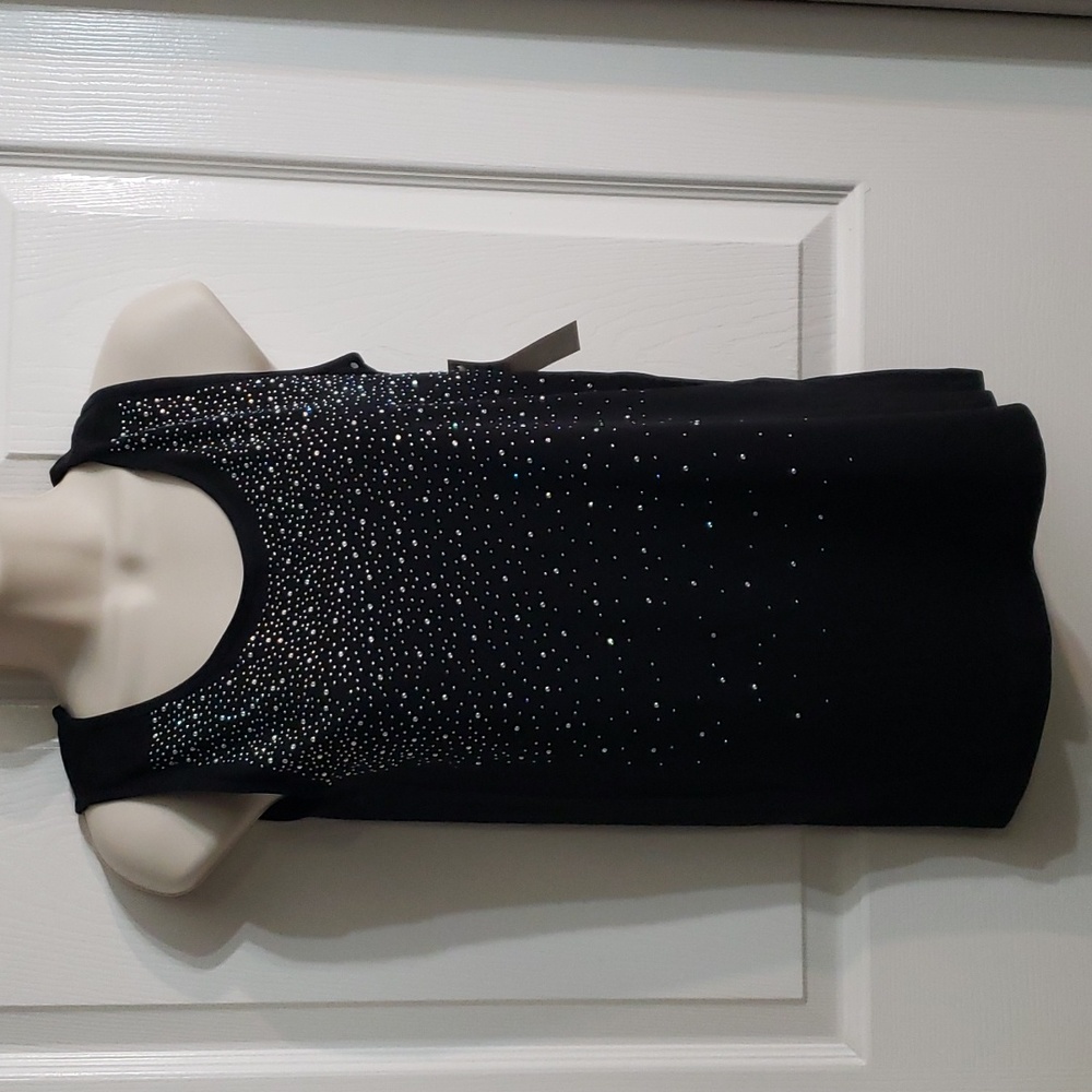 LC COUTURE SEQUINED TANK TOP